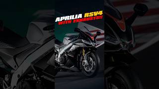 Aprilia RSV4 With Exhausts 🔥 || Mr Unknown Facts #shorts #automobile