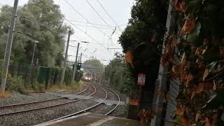 Irish Rail IE29000 Class Commuter Train passing Salthill And Monkstown