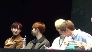 Wanna One Fansign highlights