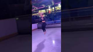 double axel #aboardwithjord #royalcaribbean #cruiseshipperformer #figureskating #iceskating #cruise