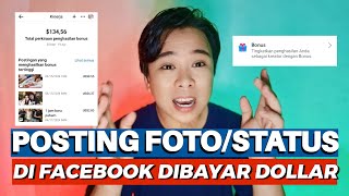 CUMA POSTING STATUS/GAMBAR DI FACEBOOK BISA DAPAT 2 JUTA PERBULAN‼️ INI CARANYA✅️