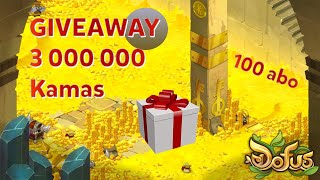 Gagner 3 Million de kamas en 3 clics ! *Giveaway*Dofus*