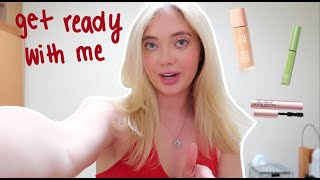 get ready with me: makeup routine, going out | vlog | university of scranton