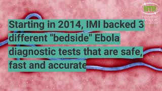 IMI's Ebola+ programme