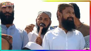 Safdar Murali، talking to the Istehkam e  Pakistan and Pak Fojj Zindabad Rally at Chowk Garh Mor