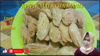 CARA MEMBUAT KRIPIK MALAYSIA MANIS