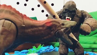 Kong vs. Skullcrawler | Stop Motion short