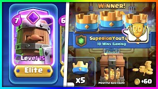 The BEST Evolved Royal Recruits Deck in Clash Royale