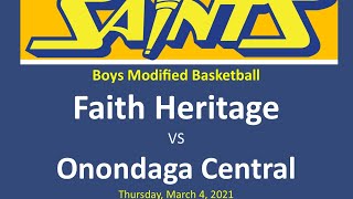 FHS vs. Onondaga Central - MODIFIED