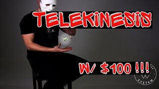 Telekinesis with $100 bill