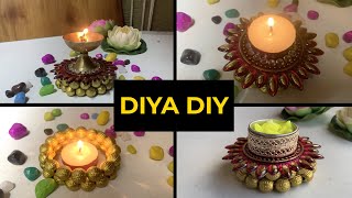 Beads Candle Holder | बीड्स से बनाये  खूबसूरत दीया होल्डर | DIY Candle Holder