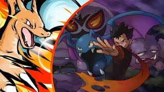 Un Combate Tóxico Contra Koga!! Pokémon Rojo Fuego!!