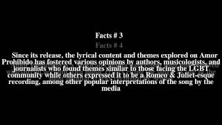 Amor Prohibido (song) Top # 7 Facts