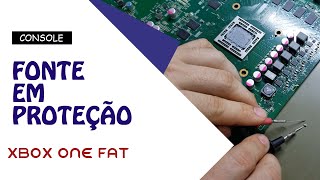 XBOX ONE FAT - DESARMANDO A FONTE