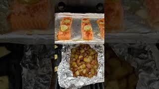 Tequila Lime Salmon #shorts #salmon