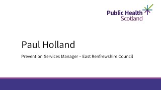 Paul Holland - East Renfrewshire Council