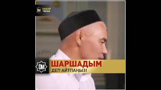 Шаршадым деп айтпаңыз.