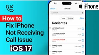 iPhone not receiving incoming calls Fix