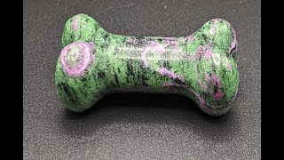 Ruby Zoisite Bone