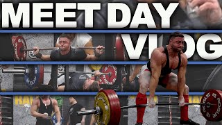 Spartan Raw Powerlifting Meet Vlog (Recap) | 32.5 kg Total PR