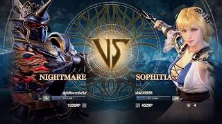 Soulcalibur VI Sophitia vs Nightmare (Open Beta)