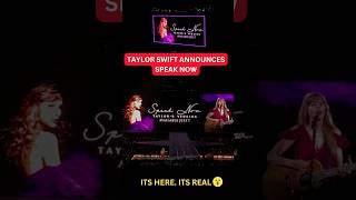 Taylor Swift SURPRISES Fans With Speak Now Taylor’s Version  #taylorswift #erastour #shorts #viral