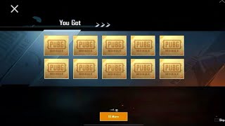 Bgmi new supply  crate opening | pubg mobile supply crate opening