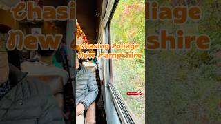 New Hampshire Foliage & Scenic Train Adventure #roadtrip #autumn