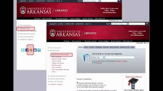 What are LibGuides? (University of Arkansas Libraries)