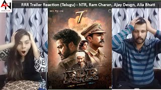 RRR Trailer Reaction (Telugu) - NTR, Ram Charan, Ajay Devgn, Alia Bhatt | SS Rajamouli | Jan 7th