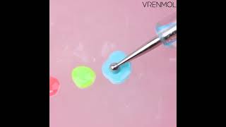 #12 Nails tutorial for beginners. Beautiful nail design