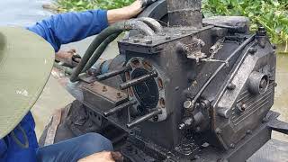 Sử Lý Máy Bị Mất Hơi Cho Khách Đi Đường.fix the broken engine.