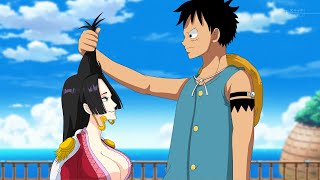 Luffy reveals why he rejected Boa Hancock in One Piece.