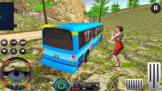 Offroad Bus Driving Sim Gameplay 105 - Driving Indian Passengers Bus In Village √- Flash Simulator