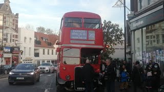 (Full route Visual) 212(H) Finsbury Park-Muswell Hill