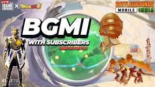 BGMI Live Custom Match With Subscribers #8 Gameplay Live #bgmi #live