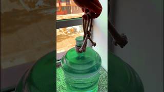 Effortlessly Secure and Place Your Water Jar Anywhere – Must-Try Hack #shorts #knot #tips