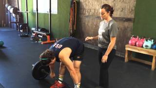 Barbell Clean Tutorial with Maryn Ciarelli