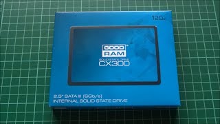 GOODRAM CX300 120GB unboxing and benchmarks