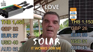 "Solar Backup system Basics: I Love Solar's Start with only 80 Watt Setup"