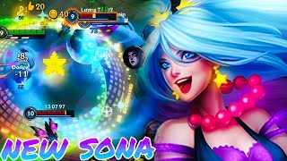 Wild Rift:NEW REWORK ARCADE SONA FULL GAMEPLAY S+ (ITEMS/RUNES)