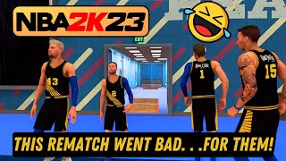 NBA 2K23 Pro Am Gameplay | We Gave Random Poos a Rematch on Our Homecourt! (HILARIOUS GAMEPLAY)