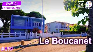 Le Boucanet Seafront | 4K Walking Tour | Le Grau-du-Roi 2024