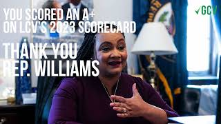 2023 SCORECARD REP. WILLIAMS