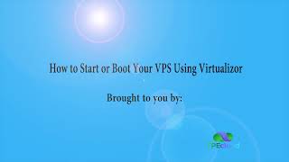 TPEcloud Tutorial: How to Start or Boot Your VPS Using Virtualizor