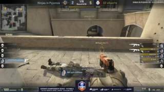 ECS Season 1 Finals - Pyth 1v4 Clutch against G2