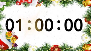 60 MINUTES TIMER FOR CHRISTMAS ESCAPE ROOM | 1 HOUR