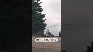 Dodge Disclaimer ⚠️⛔️