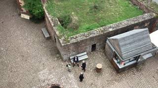 Atop Dilsberg Fortress in Germany