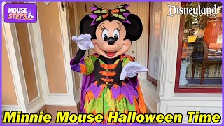 We Meet Minnie Mouse in NEW Costume For Disneyland Halloween Time 2024